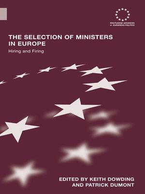 cover image of The Selection of Ministers in Europe